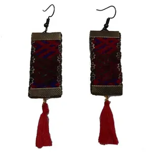 گوشواره سوزن دوزی کد B29