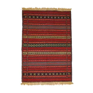 گلیم دستبافت یک و نیم متری مدل کلات کد 4030511