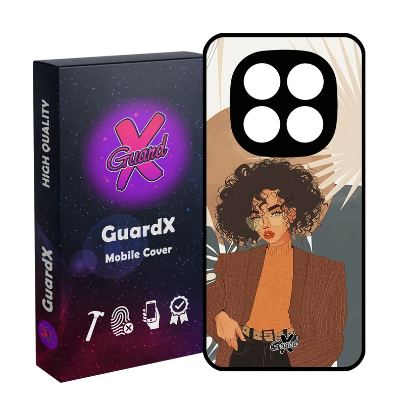 کاور گارد ایکس طرح Girl مدل 10369 مناسب برای گوشی موبایل شیائومی Redmi Note 14 Pro 4G
