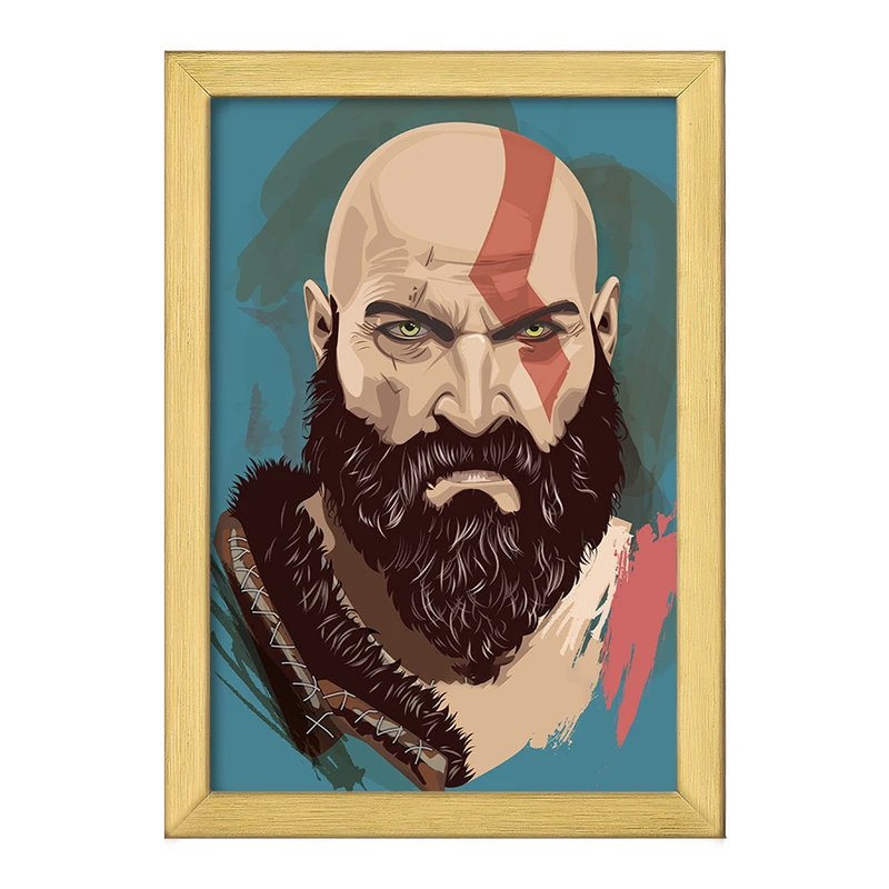 تابلو خندالو طرح بازی گاد آف وار God Of War کد 28630