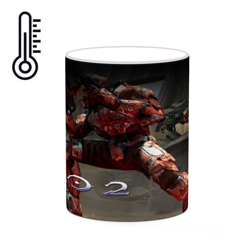 ماگ حرارتی کاکتی مدل بازی هالو Halo 2 کد mgh29021