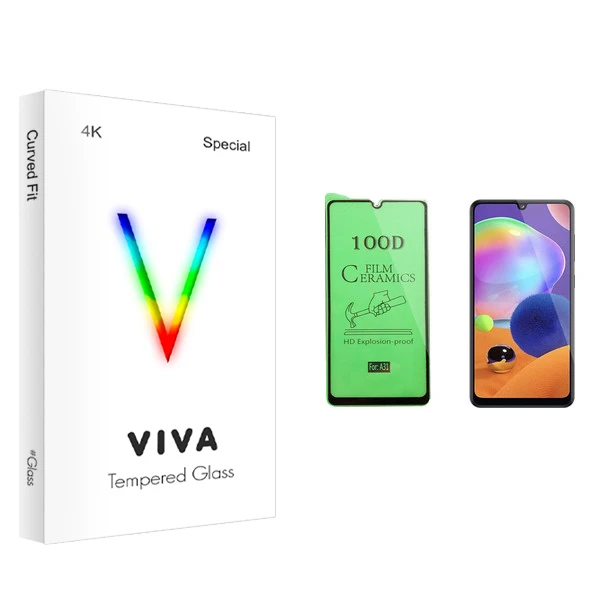 محافظ صفحه نمایش سرامیکی ویوا مدل 4K مناسب برای گوشی موبایل سامسونگ Galaxy A31
