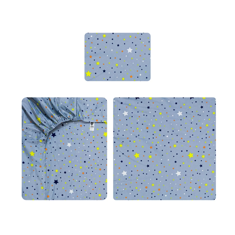 سرویس روتختی 1 نفر 3 تکه آدنو مدل Stars کد FI64