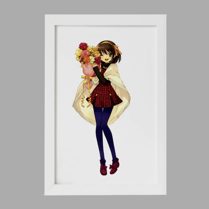 تابلو خندالو مدل هاروهی انیمه ناپدید شدن هارومی سوزومیا The Disappearance of Haruhi Suzumiya  کد 23154