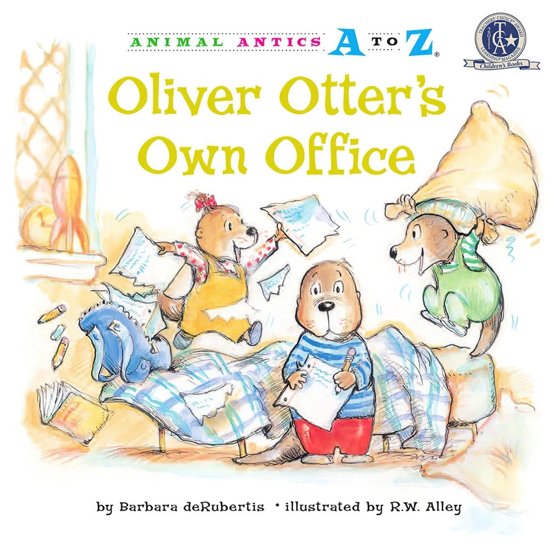 کتاب Oliver Otters Own Office اثر Barbara deRubertis انتشارات Astra Publishing House