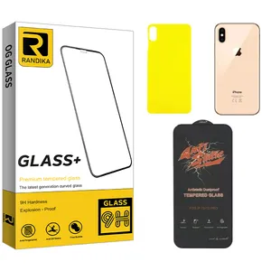Randika Randika Screen Protector For apple xs max With Back Protector