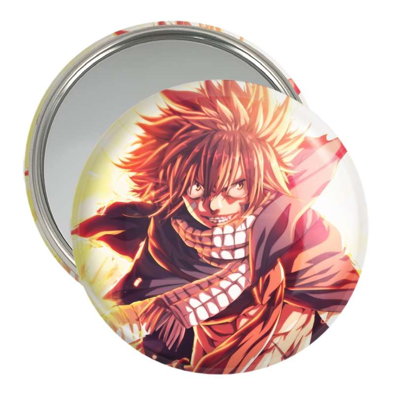 آینه جیبی خندالو مدل ناتسو انیمه فری تیل Fairy Tail  کد 16496