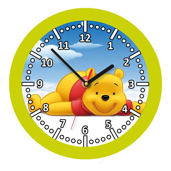 ساعت دیواری کودک مدل پو