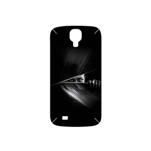 MAHOOT Black Portrait Cover Sticker for Samsung Galaxy S4