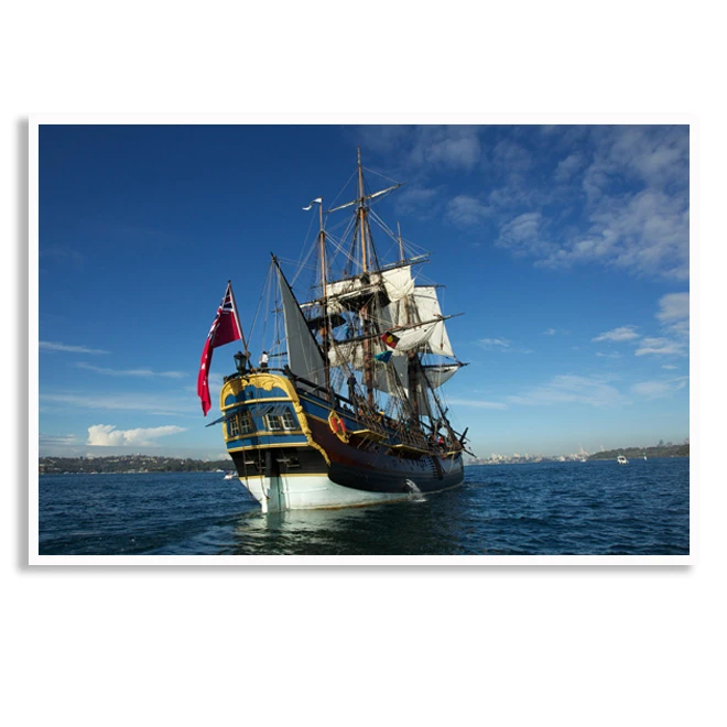 تابلو بکلیت طرح کشتی مدل W-D1059