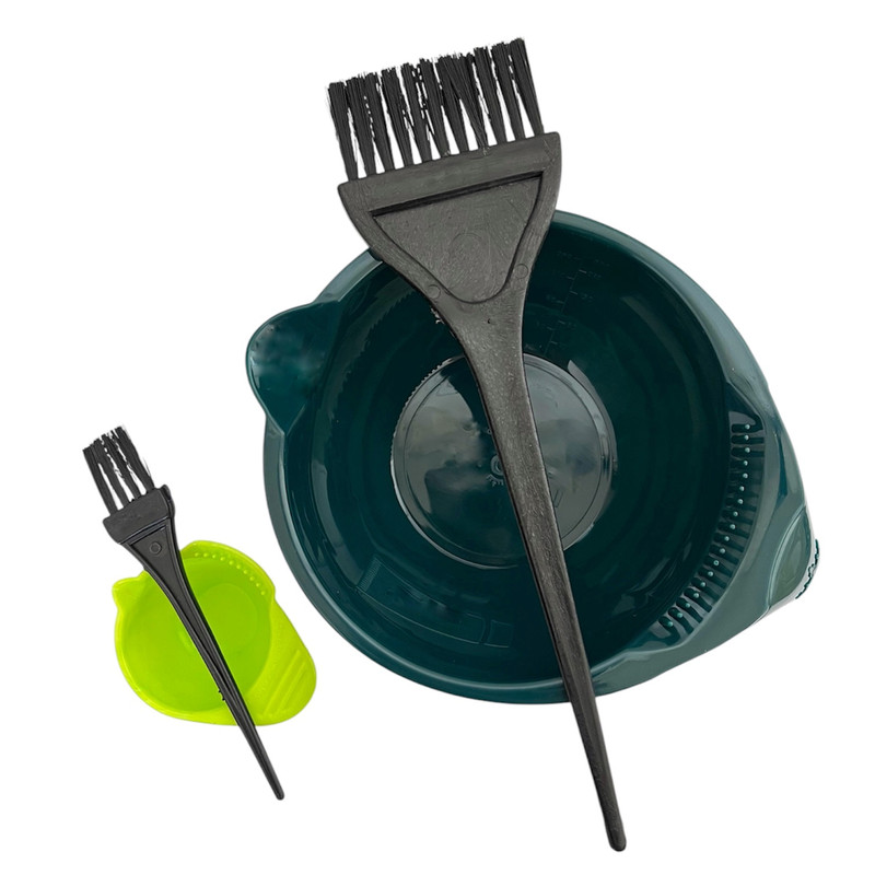 کاسه رنگ مو مدل N_20 بسته 2 عددی به همراه برس رنگ مو کد 01