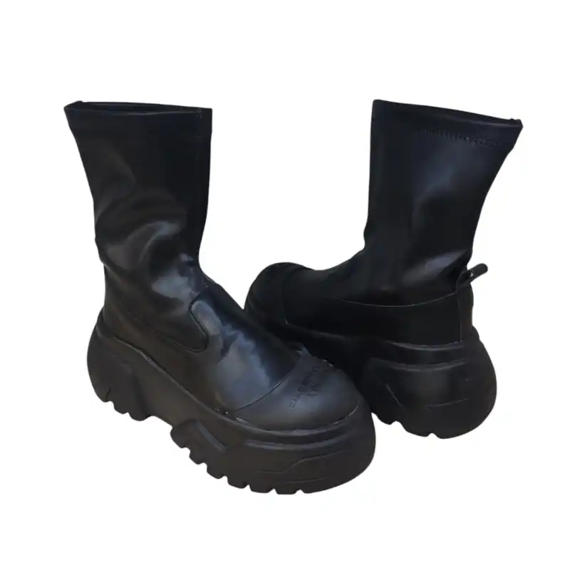 نیم بوت دخترانه مدل PN344 رنگ مشکی