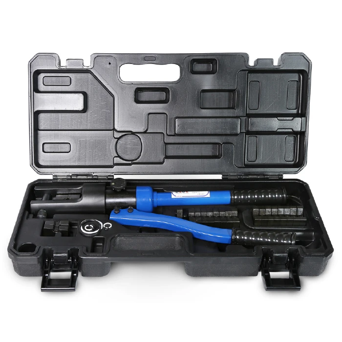 پرس کابلشو هیدرولیک ده ده الکتریک گروپ مدل HCT300 به همراه 12 عدد قالب سایز 300میلیمتر