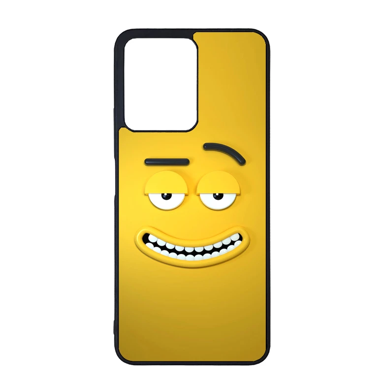 کاور گالری وبفر طرح شکلک مناسب برای گوشی موبایل شیائومی redmi note 12 4g