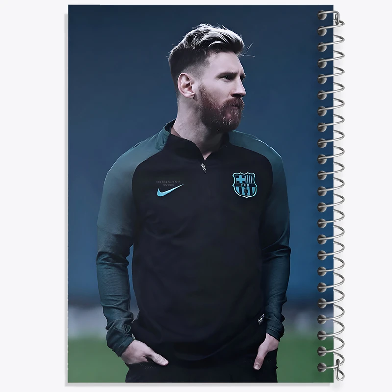 دفتر مشق 50 برگ خندالو طرح لیونل مسی کد N4746