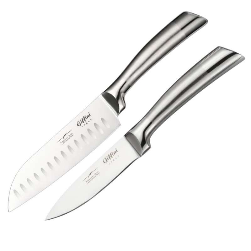 چاقو اشپزخانه جی فی نی کد G-1-SANTAKU مجموعه 2 عددی