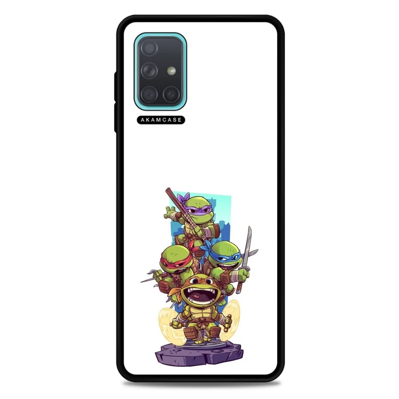 کاور آکام مدل AMC-WSGA71-NINJA TURTLES17 مناسب برای گوشی موبایل سامسونگ Galaxy A71
