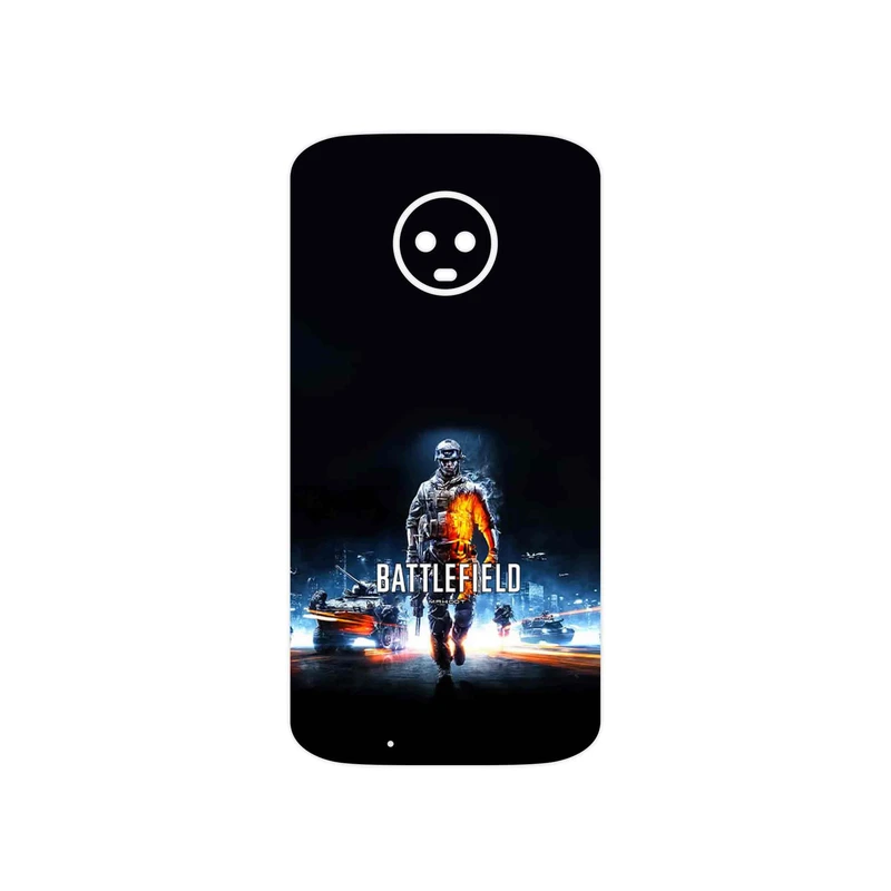 برچسب پوششی ماهوت مدل Battlefield Game Series مناسب برای گوشی موبایل موتورولا Moto G6