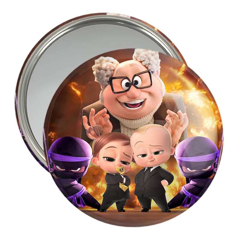 آینه جیبی خندالو مدل بچه رئیس Boss Baby کد 12520 آینه جیبی خندالو مدل بچه رئیس Boss Baby کد 12520