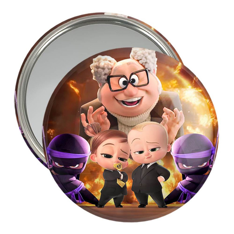 آینه جیبی خندالو مدل بچه رئیس Boss Baby کد 12520 آینه جیبی خندالو مدل بچه رئیس Boss Baby کد 12520