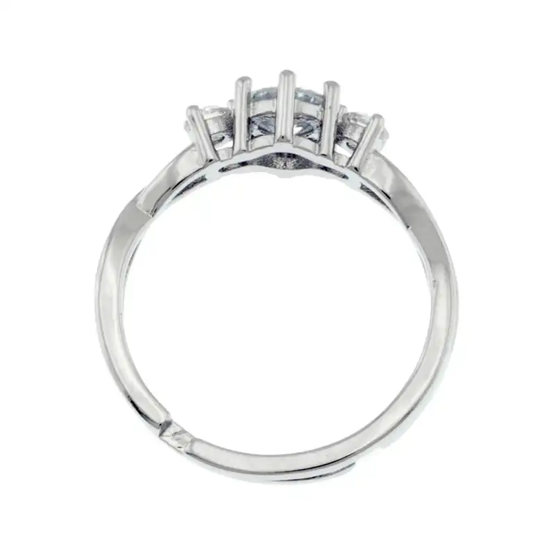 ست انگشتر  زنانه و مردانه برانت مدل نگین دار