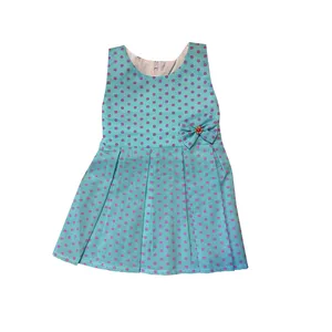 پیراهن دخترانه مدل گلاره خالدار