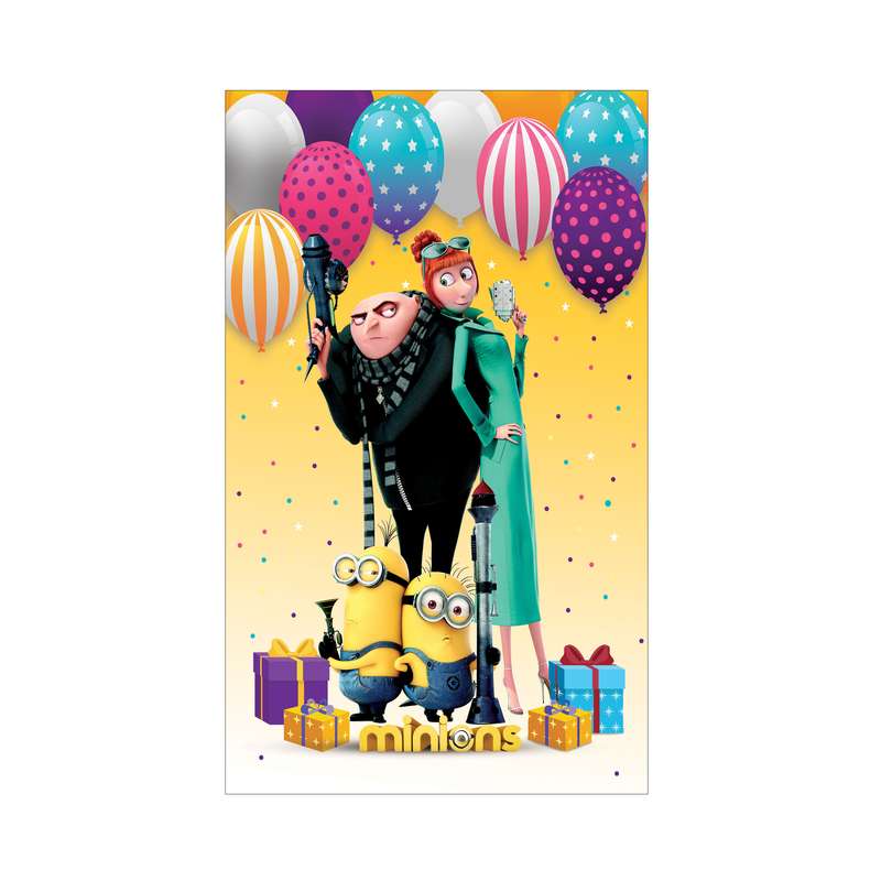 بنر تم تولد طرح مینیون کد B-SED_3401