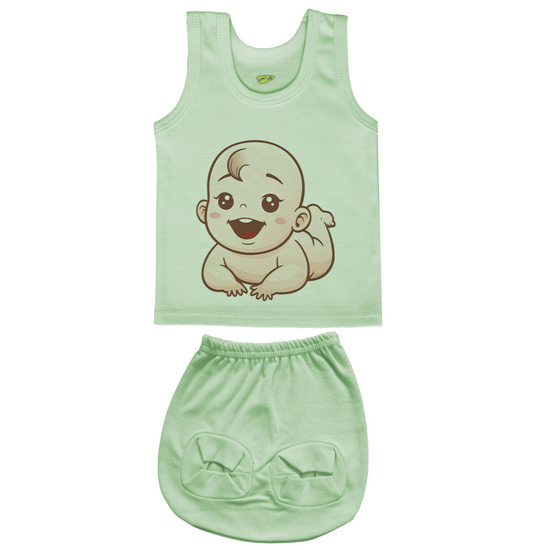 ست تاپ و شورت نوزادی کارانس مدل SSG-92