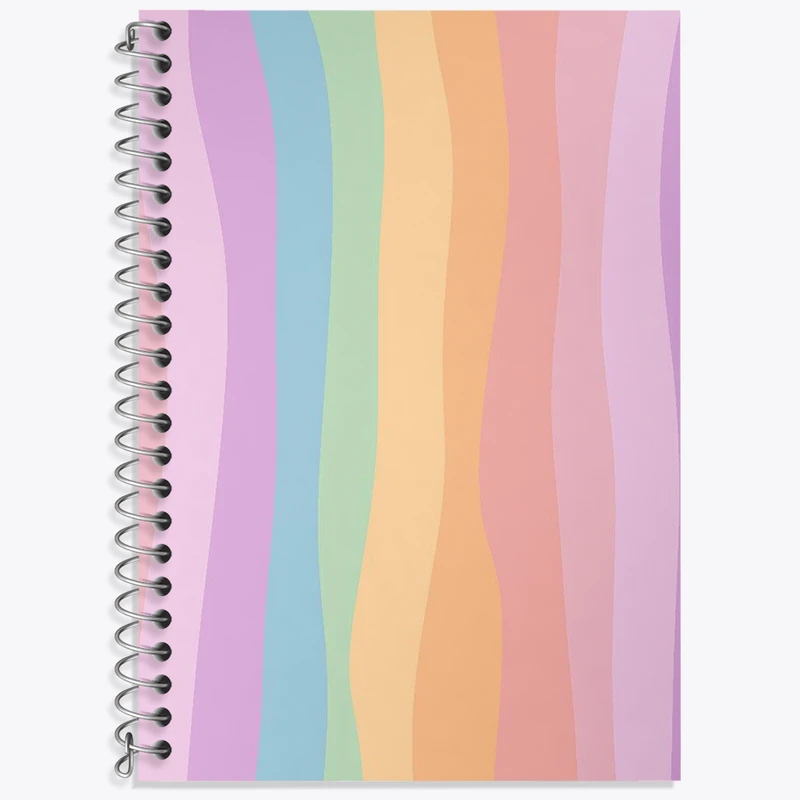 دفتر لغت 50 برگ خندالو طرح رنگی رنگی کد N3174