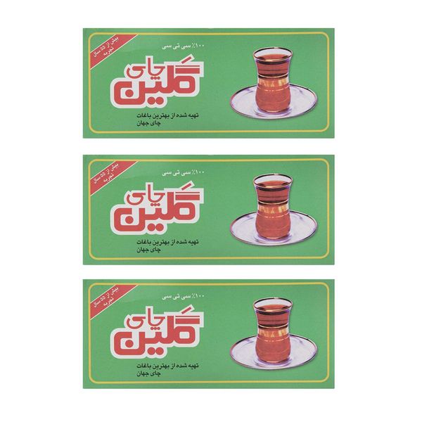 
 چای کیسه ای گلین - 50 گرم 3 بسته 25 عددی
 