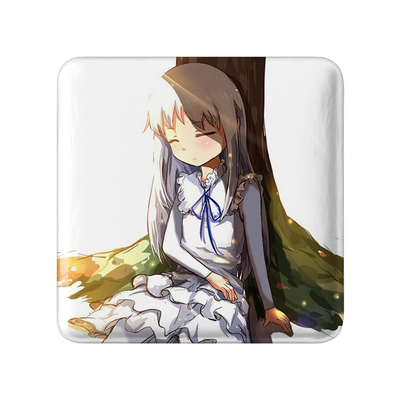 مگنت خندالو طرح میکو هونما انیمه آنوهانا مدل مربعی کد 31966