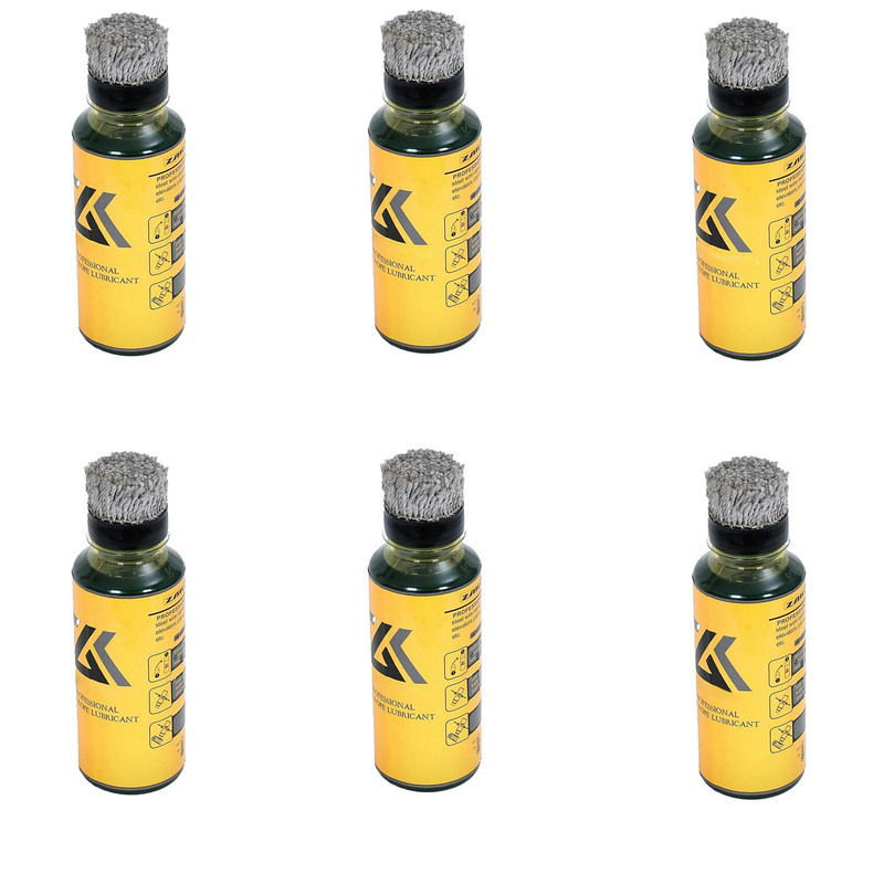 روغن مخصوص سیم بکسل آسانسور زاک اویل مدل 6 حجم 500 میلی لیتر بسته 6 عددی