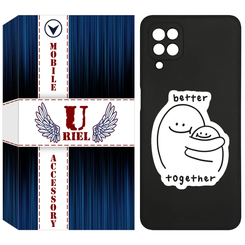 کاور یوریل مدل KSH کد 90 طرح Together مناسب برای گوشی موبایل سامسونگ Galaxy A12 / A12 Nacho / M12