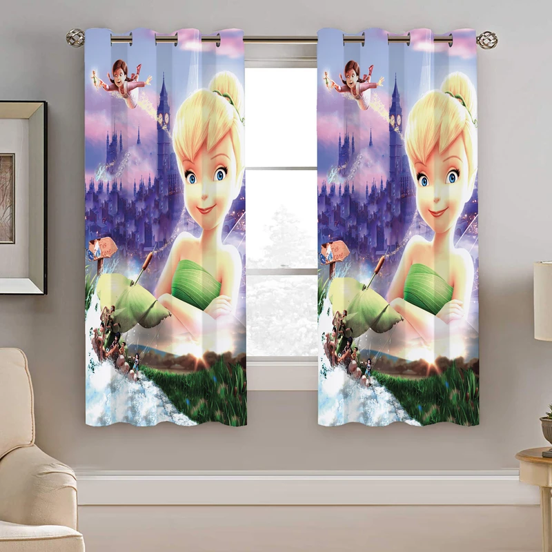 پرده نیروانا طرح کودک دختر مدل هازان کد 8391 سایز 140×200 سانتی متر