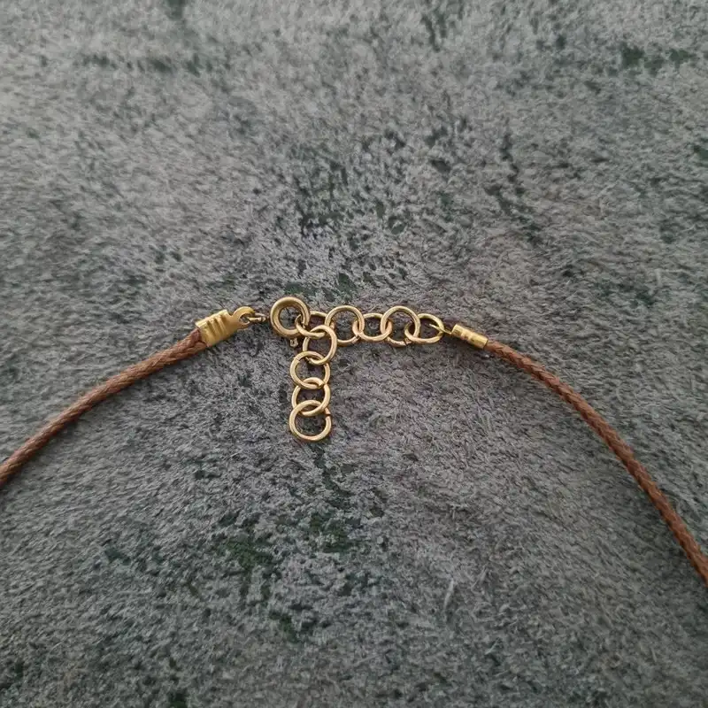 گردنبند طلا 18 عیار زنانه الن نار مدل گ