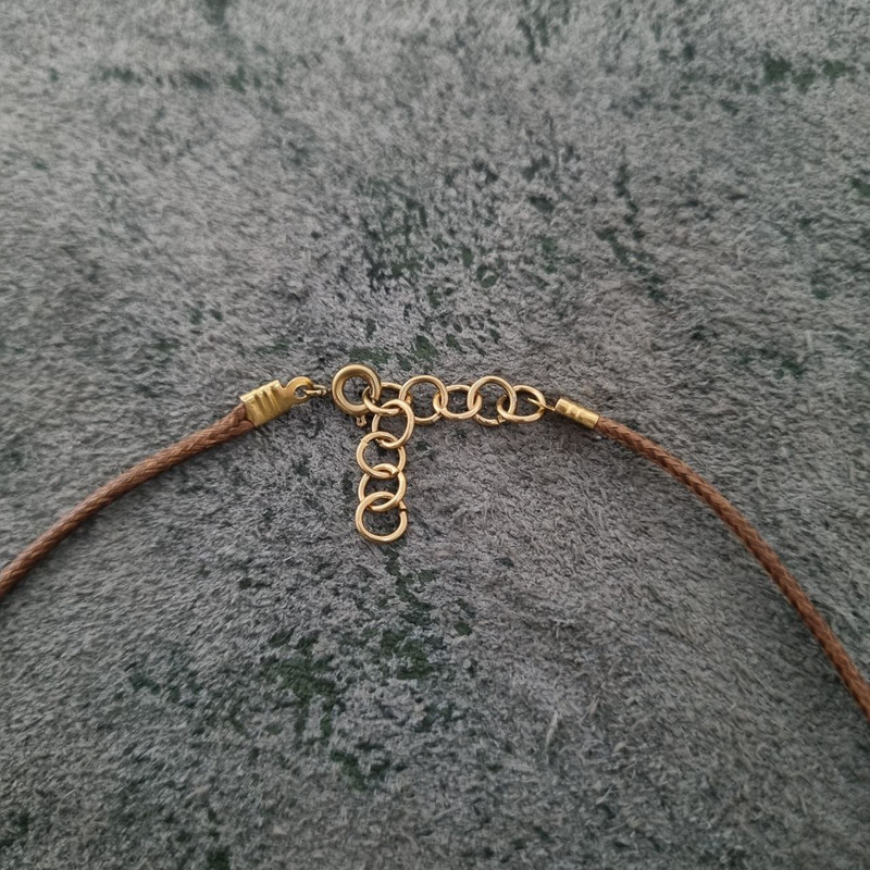 گردنبند طلا 18 عیار زنانه الن نار مدل نور