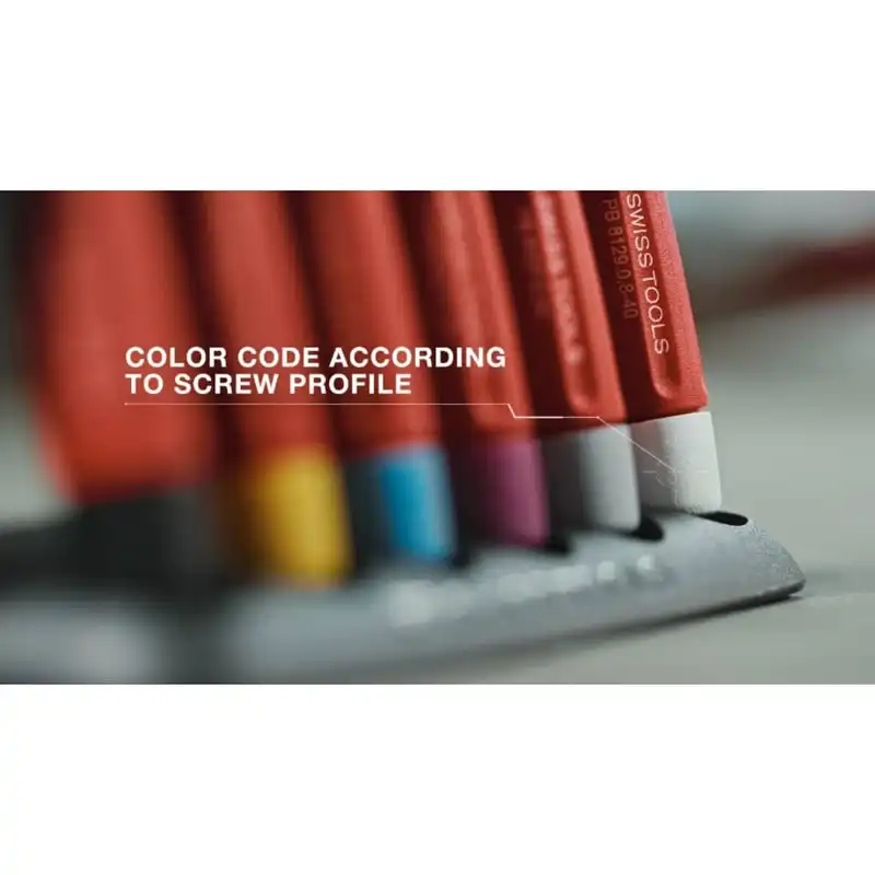 پیچ گوشتی ستاره ای ساعتی سوئیس تولز مدل PB 8129.0,8-40