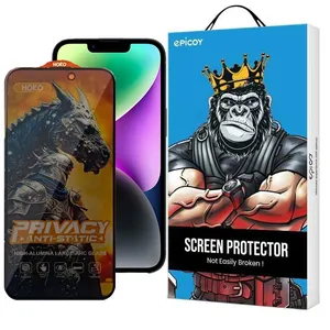 Epicoy Knight Privacy Glass Screen Protector For Apple iPhone 14/13 Pro/13