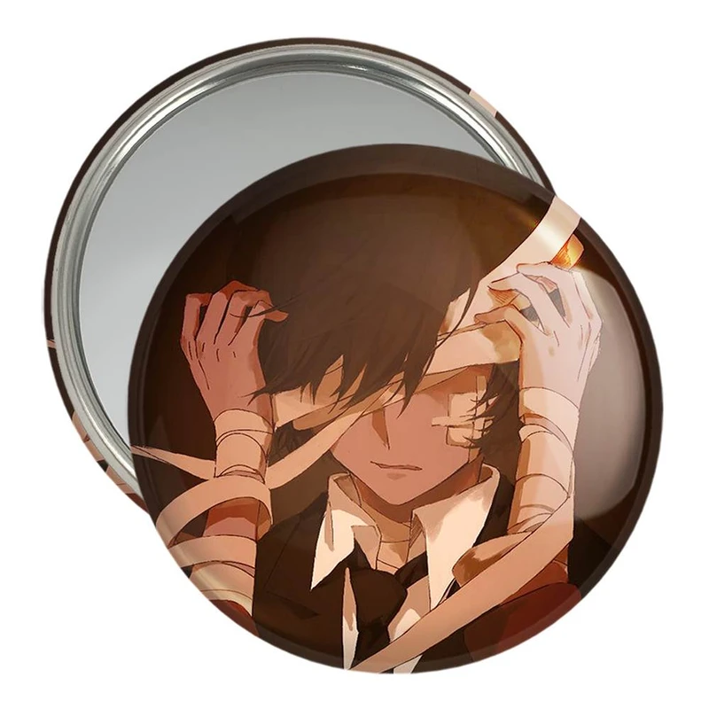 آینه جیبی خندالو مدل دازای اوسامو انیمه سگ های ولگرد بانگو  کد 13673