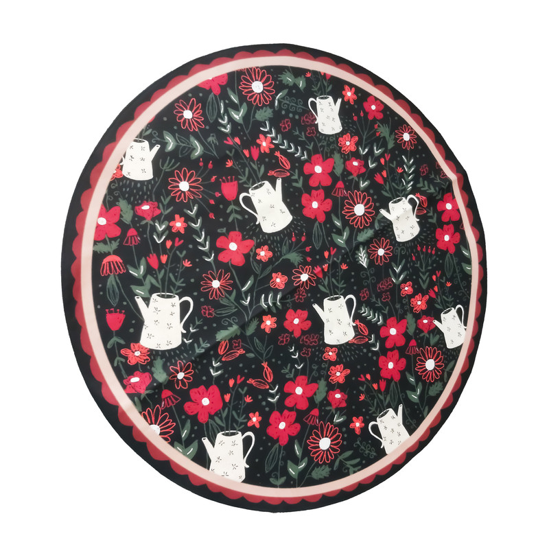 رومیزی طرح باغچه مادربزرگ