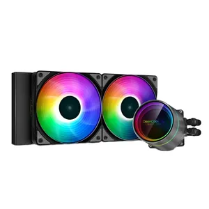 سیستم خنک کننده آبی دیپ کول مدل CASTLE 240EX A-RGB