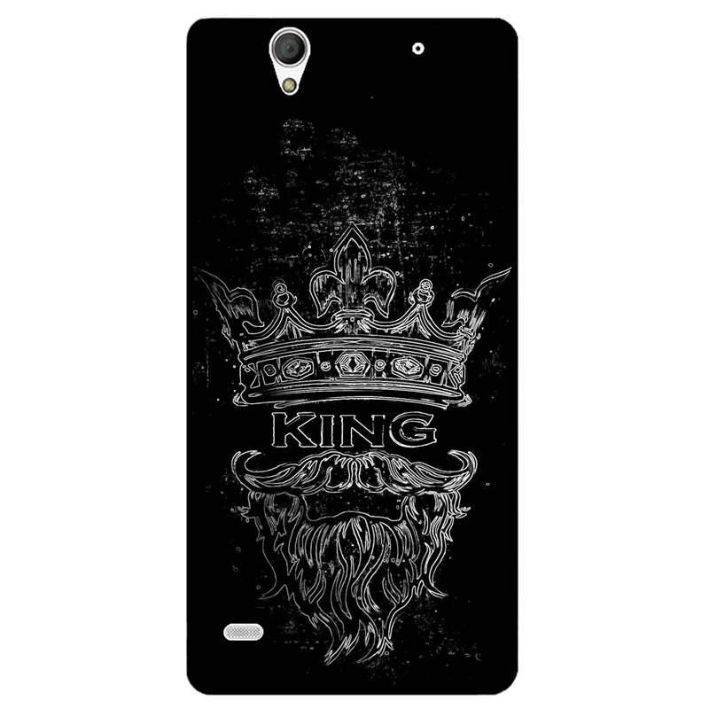 کاور مگافون طرح پادشاه مدل 1896 مناسب برای گوشی موبایل سونی Xperia C4 