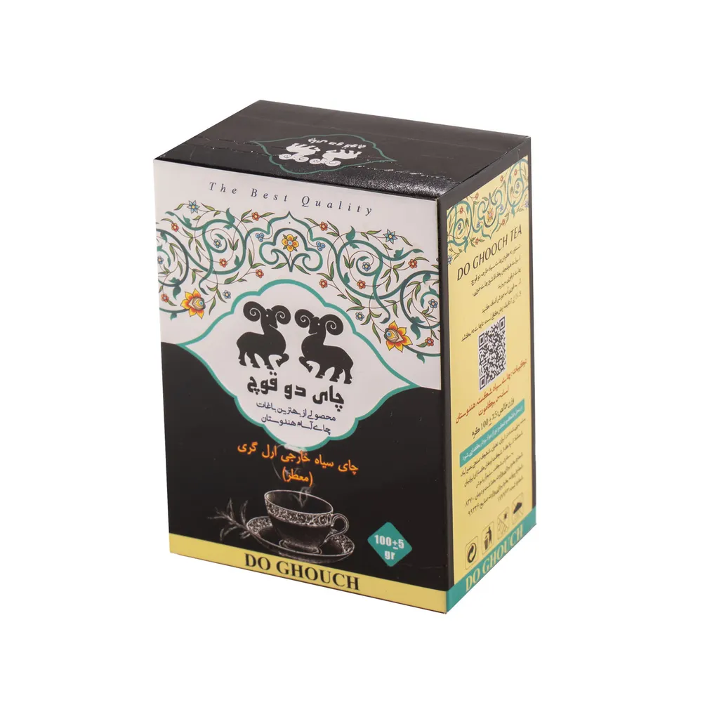 چای سیاه ارگری دو قوچ - 100 گرم