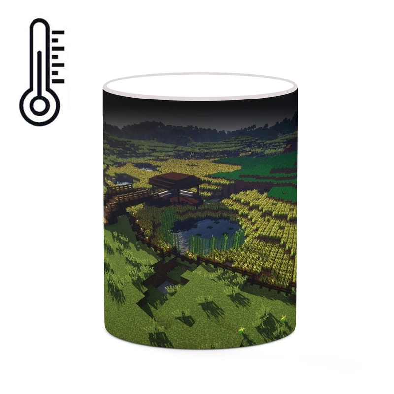 ماگ حرارتی کاکتی طرح ماینکرافت minecraft مدل mgh41048