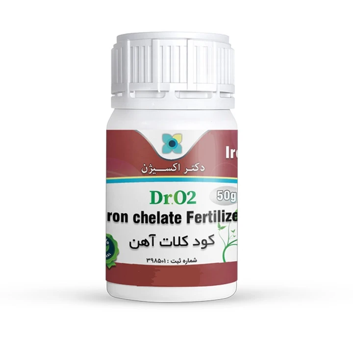 کود کلات آهن دکتر اکسیژن مدل قوطی وزن 150 گرم
