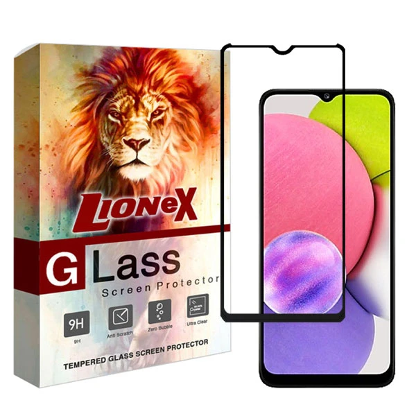 محافظ صفحه نمایش لایونکس مدل FULZPLUS مناسب برای گوشی موبایل سامسونگ Galaxy A03s