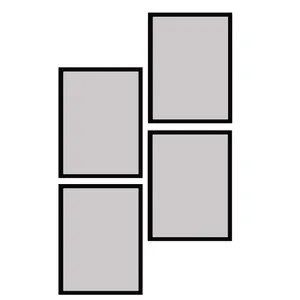backlit photo frame model 215-97 set of 4 numbers