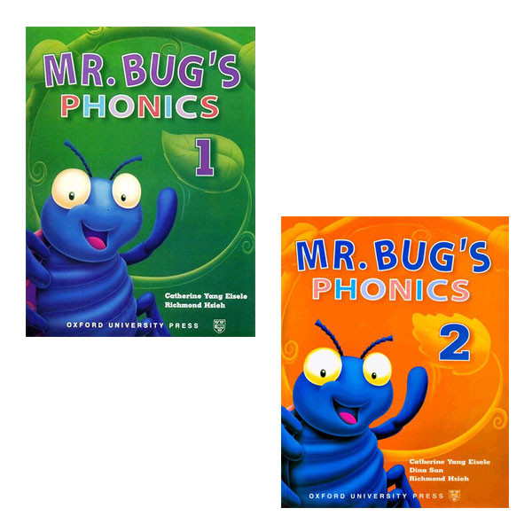 کتاب Mr Bugs Phonics اثر Richmond Hsieh انتشارات زبان مهر 2 جلدی کتاب Mr Bugs Phonics اثر Richmond Hsieh انتشارات زبان مهر 2 جلدی