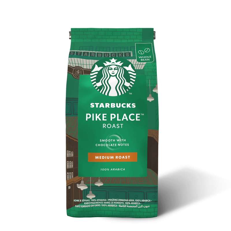 دانه قهوه PIKE PLACE استارباکس - 200 گرم