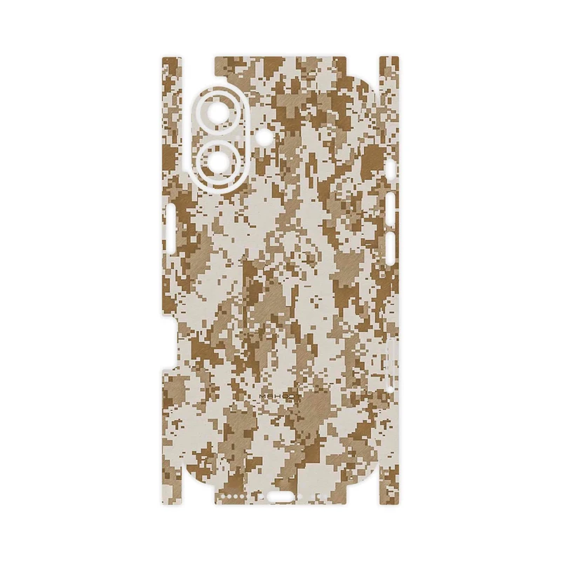 برچسب پوششی ماهوت مدل Army_Desert_Pixel-FullSkin مناسب برای گوشی موبایل اپل iPhone 16